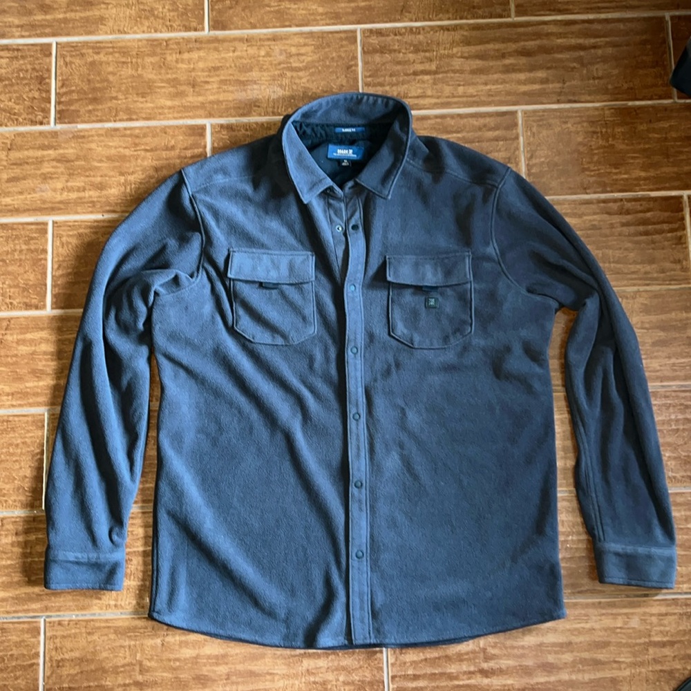 Roark Blue Button-Up Jacket